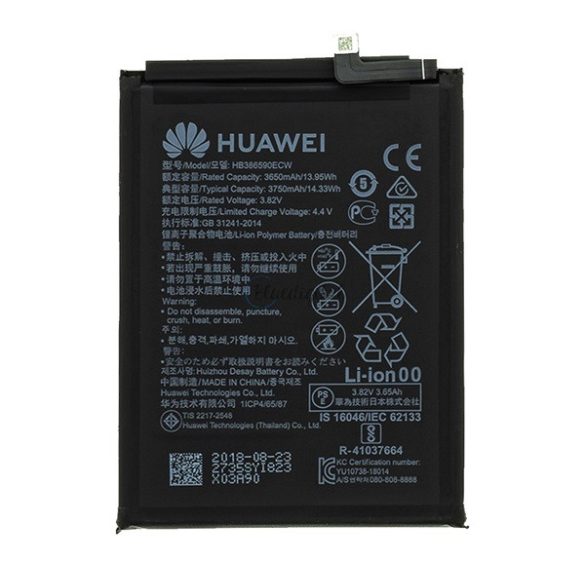 HUAWEI akku 3750 mAh LI-Polymer Honor 8X (Huawei View 10 Lite) 