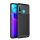 Szilikon telefonvédő (közepesen ütésálló, légpárnás sarok, karbon minta) FEKETE Huawei P30 Lite (Nova 4e)