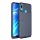 Szilikon telefonvédő (közepesen ütésálló, légpárnás sarok, karbon minta) SÖTÉTKÉK Huawei Y7 2019 (Y7 Prime 2019)