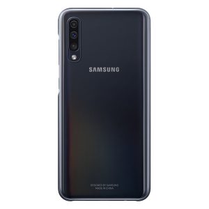 SAMSUNG műanyag telefonvédő (színátmenet) FEKETE Samsung Galaxy A50 (SM-A505F)