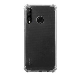   Szilikon telefonvédő (közepesen ütésálló, légpárnás sarok) ÁTLÁTSZÓ Huawei P30 Lite (Nova 4e)