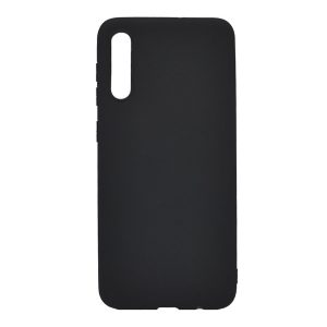 Szilikon telefonvédő (matt) FEKETE Samsung Galaxy A50 (SM-A505F), Samsung Galaxy A30s (SM-A307F), Samsung Galaxy A50s (SM-A507F)