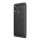 Szilikon telefonvédő (közepesen ütésálló, légpárnás sarok, szálcsiszolt, karbon minta) FEKETE Samsung Galaxy A40 (SM-A405F)
