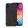 Szilikon telefonvédő (textil hátlap) FEKETE Samsung Galaxy A50 (SM-A505F), Samsung Galaxy A30s (SM-A307F), Samsung Galaxy A50s (SM-A507F)