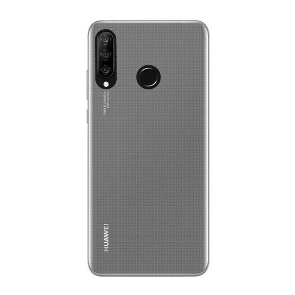 Szilikon telefonvédő (ultravékony) ÁTLÁTSZÓ Huawei P30 Lite (Nova 4e)