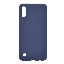   Szilikon telefonvédő (matt) SÖTÉTKÉK Samsung Galaxy A10 (SM-A105F)