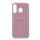Szilikon telefonvédő (műanyag belső, csillogó hátlap) RÓZSASZÍN Samsung Galaxy M30 (SM-M305F)
