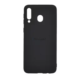   Szilikon telefonvédő (matt) FEKETE Samsung Galaxy M30 (SM-M305F)