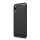 Szilikon telefonvédő (közepesen ütésálló, légpárnás sarok, szálcsiszolt, karbon minta) FEKETE Samsung Galaxy M10 (SM-M105F)