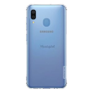 NILLKIN NATURE szilikon telefonvédő (közepesen ütésálló, légpárnás sarok, 0.6 mm, ultravékony) ÁTLÁTSZÓ Samsung Galaxy A30 (SM-A305F), Samsung Galaxy A20 (SM-A205F)