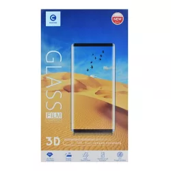   MOCOLO képernyővédő üveg (5D full glue, íves, teljes felületén tapad, karcálló, 0.3 mm, 9H) FEKETE Samsung Galaxy A40 (SM-A405F)