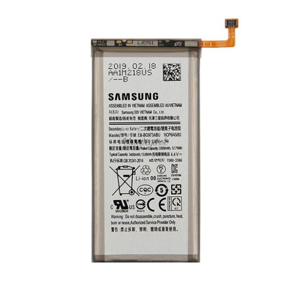 SAMSUNG akku 3400 mAh LI-ION Samsung Galaxy S10 (SM-G973)
