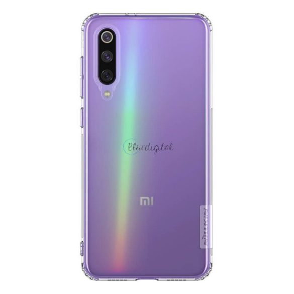 NILLKIN NATURE szilikon telefonvédő (közepesen ütésálló, légpárnás sarok, 0.6 mm, ultravékony) ÁTLÁTSZÓ Xiaomi Mi 9 SE