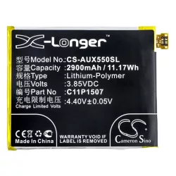   CAMERON SINO Li-Polymer akku (3.85V/2900mAh, Asus 0B200-01670100 kompatibilis) FEKETE Asus Zenfone Zoom (ZX550 - ZX551ML)