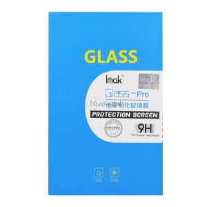 IMAK PRO+ képernyővédő üveg (3D full cover, íves, extra karcálló, 9H) FEKETE Samsung Galaxy A80 (SM-A805F)