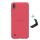 NILLKIN SUPER FROSTED műanyag telefonvédő (gumírozott, érdes felület + asztali tartó) PIROS Samsung Galaxy A10 (SM-A105F)