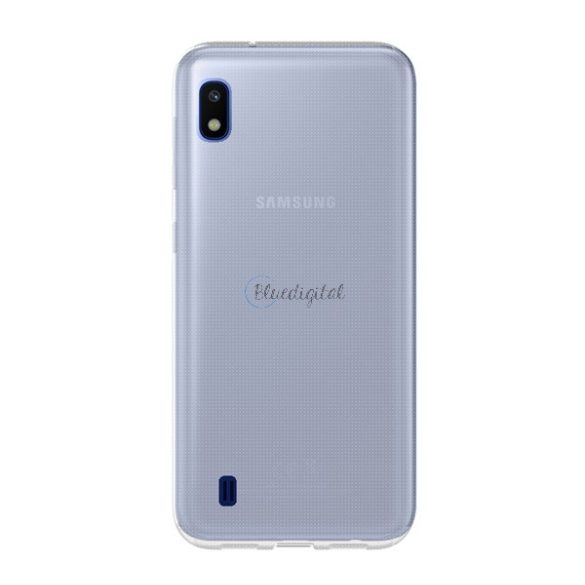 Szilikon telefonvédő (közepesen ütésálló, légpárnás sarok) ÁTLÁTSZÓ Samsung Galaxy A10 (SM-A105F)