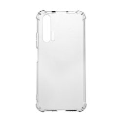   Szilikon telefonvédő (közepesen ütésálló, légpárnás sarok) ÁTLÁTSZÓ Honor 20 Pro