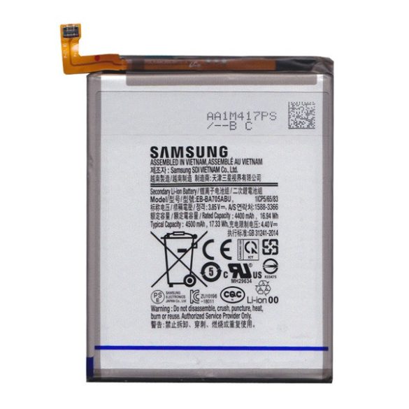 SAMSUNG akku 4500mAh LI-ION Samsung Galaxy A70 (SM-A705F)