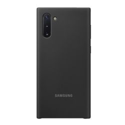   SAMSUNG műanyag telefonvédő (szilikon betét) FEKETE Samsung Galaxy Note 10 (SM-N970F)