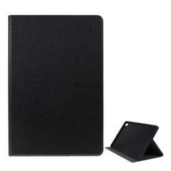   Tok álló, bőr hatású (FLIP, oldalra nyíló, asztali tartó, prémium) FEKETE Huawei MediaPad M6 10.8 LTE, Huawei MediaPad M6 10.8 WIFI