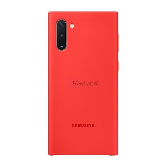 SAMSUNG műanyag telefonvédő (szilikon betét) PIROS Samsung Galaxy Note 10 (SM-N970F)