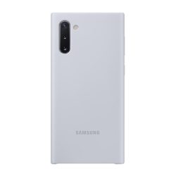   SAMSUNG műanyag telefonvédő (szilikon betét) EZÜST Samsung Galaxy Note 10 (SM-N970F)