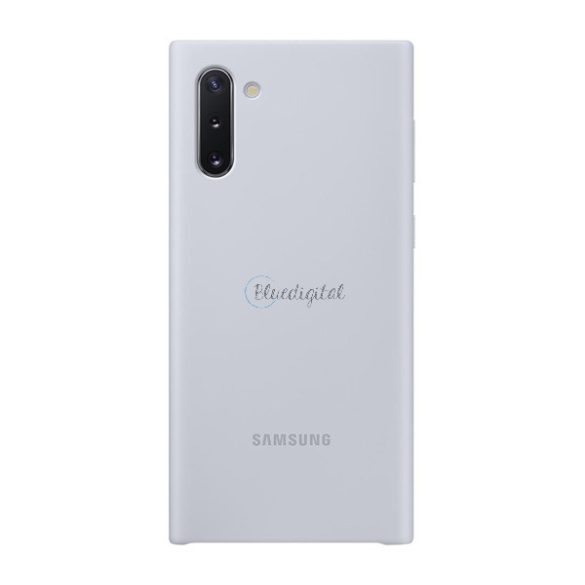 SAMSUNG műanyag telefonvédő (szilikon betét) EZÜST Samsung Galaxy Note 10 (SM-N970F)