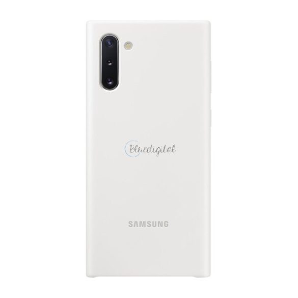 SAMSUNG műanyag telefonvédő (szilikon betét) FEHÉR Samsung Galaxy Note 10 (SM-N970F)