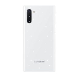   SAMSUNG műanyag telefonvédő (ultravékony, hívás és üzenetjelző funkció, LED világítás) FEHÉR Samsung Galaxy Note 10 (SM-N970F)