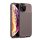 Szilikon telefonvédő (közepesen ütésálló, légpárnás sarok, karbon minta) BARNA Apple iPhone 11 Pro
