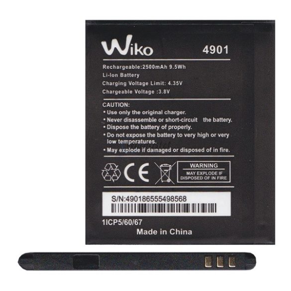 WIKO akku 2500mAh LI-ION Wiko Tommy, Tommy 2 