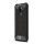 Defender műanyag telefonvédő (közepesen ütésálló, légpárnás sarok, szilikon belső, fémhatás) FEKETE Huawei Mate 30 Lite (Nova 5i Pro)