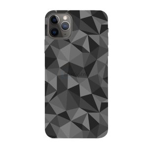 Szilikon telefonvédő (3D, gyémánt minta) FEKETE Apple iPhone 11 Pro