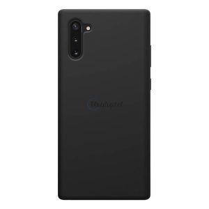 NILLKIN FLEX PURE szilikon telefonvédő (ultravékony, környezetbarát, mikrofiber plüss belső, matt) FEKETE Samsung Galaxy Note 10 (SM-N970F)