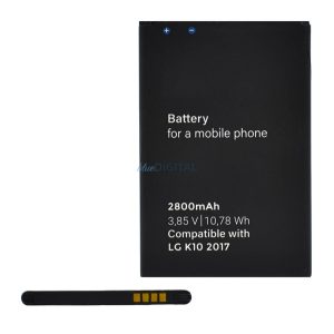 Akku 2800mAh LI-ION (BL-46G/EAC63360001 kompatibilis) LG K10 (2017) M250n