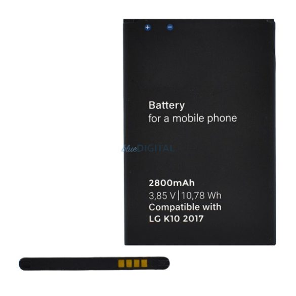 Akku 2800mAh LI-ION (BL-46G/EAC63360001 kompatibilis) LG K10 (2017) M250n