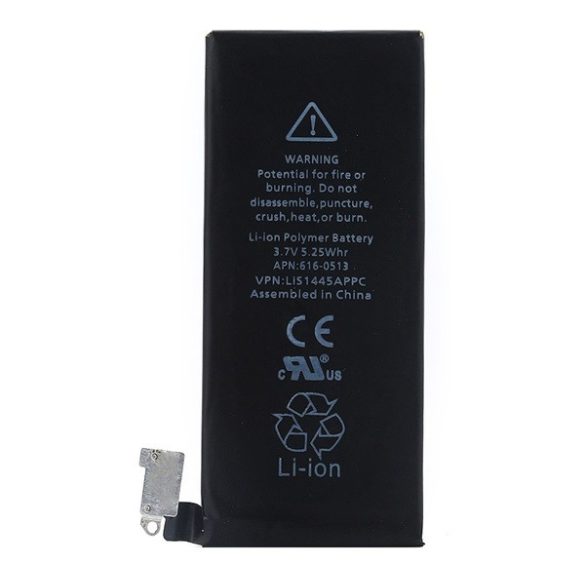 Akku 1420mAh LI-Polymer (616-0513 kompatibilis) Apple iPhone 4