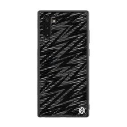   NILLKIN TWINKLE szilikon telefonvédő (közepesen ütésálló, műanyag hátlap, környezetbarát, csillogó) FEKETE Samsung Galaxy Note 10 (SM-N970F)