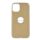 Szilikon telefonvédő (műanyag belső, csillogó hátlap, logó kivágás) ARANY Apple iPhone 11 Pro Max
