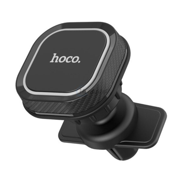 HOCO CA52 autós tartó (szellőzőre, 360°, mágneses) FEKETE