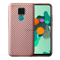   Szilikon telefonvédő (karbon minta) ROZÉARANY Huawei Mate 30 Lite (Nova 5i Pro)