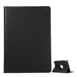   Tok álló, bőr hatású (FLIP, asztali tartó, 360°) FEKETE Apple IPAD 10.2 (2019), Apple IPAD 10.2 (2020), Apple IPAD 10.2 (2021)