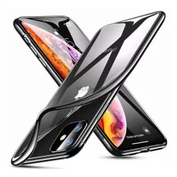   ESR ESSENTIAL CROWN szilikon telefonvédő (közepesen ütésálló) FEKETE Apple iPhone 11 Pro Max