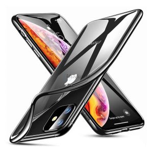 ESR ESSENTIAL CROWN szilikon telefonvédő (közepesen ütésálló) FEKETE Apple iPhone 11 Pro Max