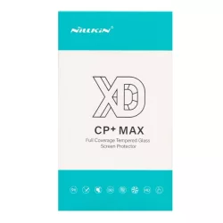   NILLKIN XD CP+MAX képernyővédő üveg (3D, full cover, tokbarát, ujjlenyomatmentes, 0.33mm, 9H) FEKETE Xiaomi Redmi Note 8T
