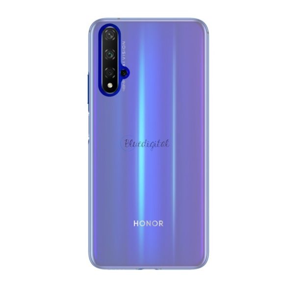 Műanyag telefonvédő (gumírozott) ÁTLÁTSZÓ Honor 20, Huawei Nova 5T