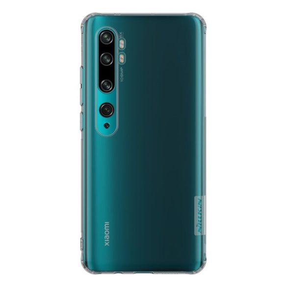 NILLKIN NATURE szilikon telefonvédő (közepesen ütésálló, légpárnás sarok, 0.6 mm, ultravékony) SZÜRKE Xiaomi Mi Note 10 Pro, Xiaomi Mi Note 10