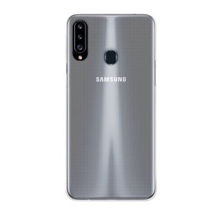 Szilikon telefonvédő (ultravékony) ÁTLÁTSZÓ Samsung Galaxy A20s (SM-A207F)