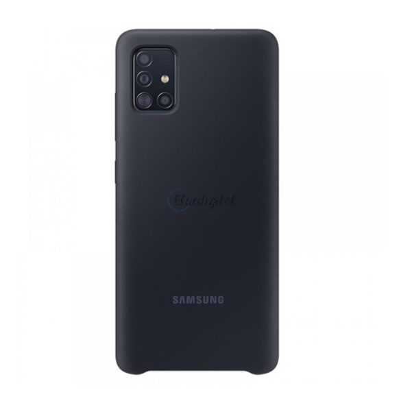 SAMSUNG szilikon telefonvédő FEKETE Samsung Galaxy A51 (SM-A515F)